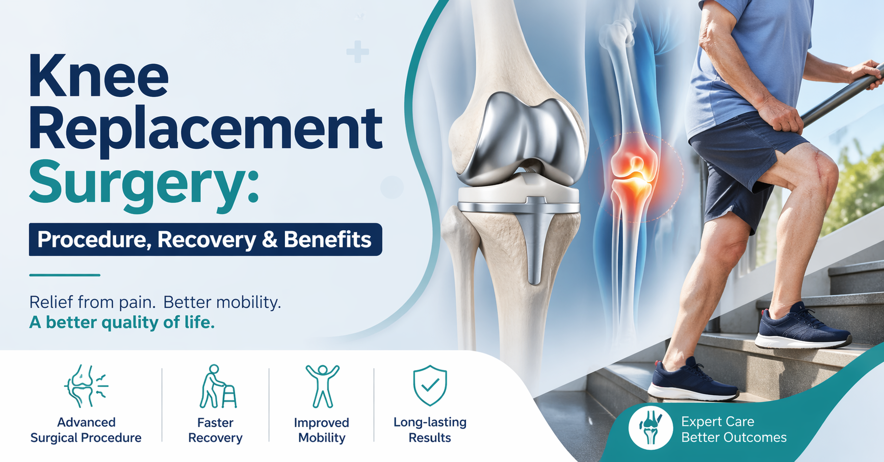 Knee Replacement Surgery: Procedure, Recovery & Benefits